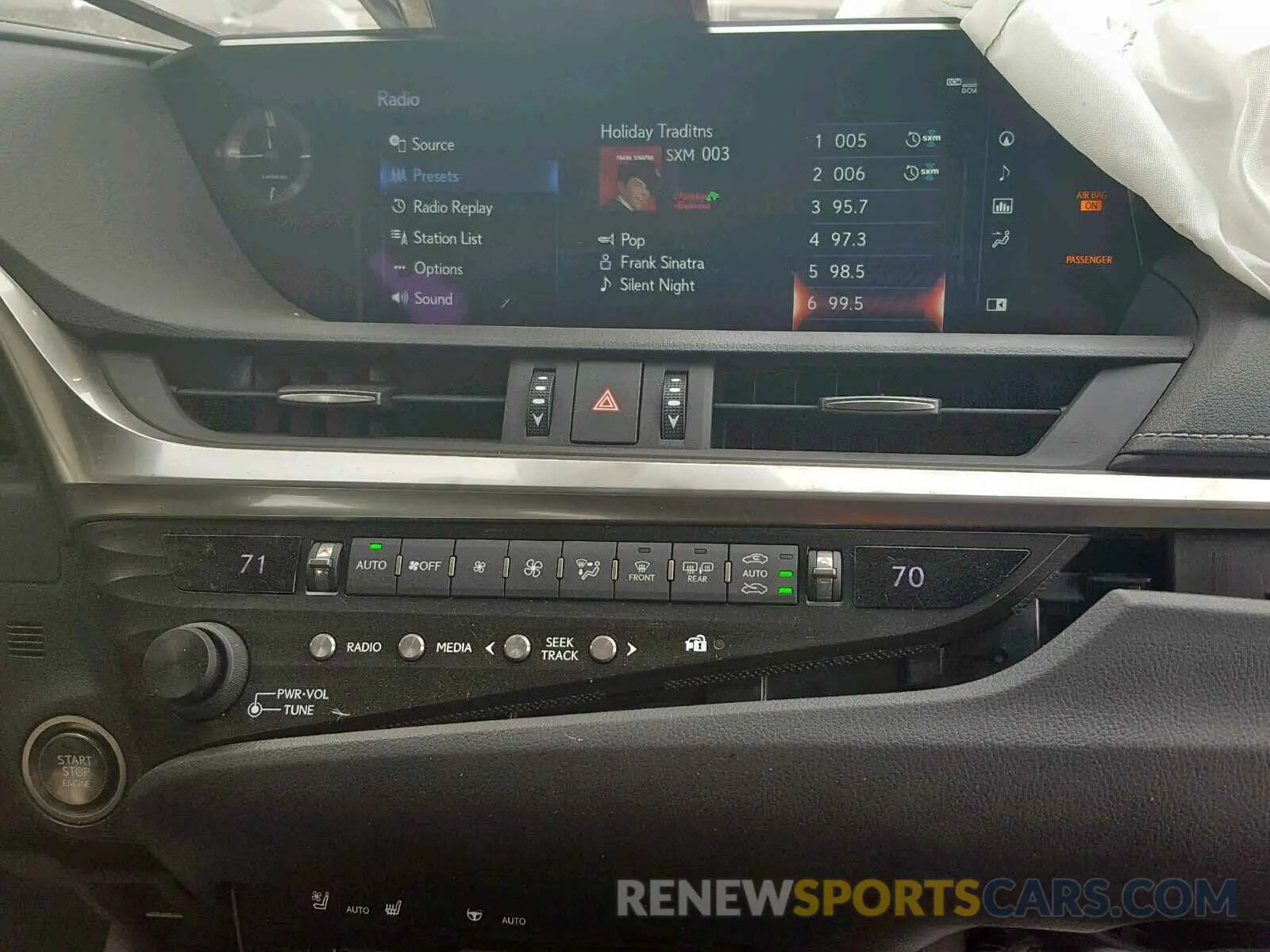 9 fotografías del automóvil dañado 58ABZ1B17KU006131 LEXUS ES350 2019