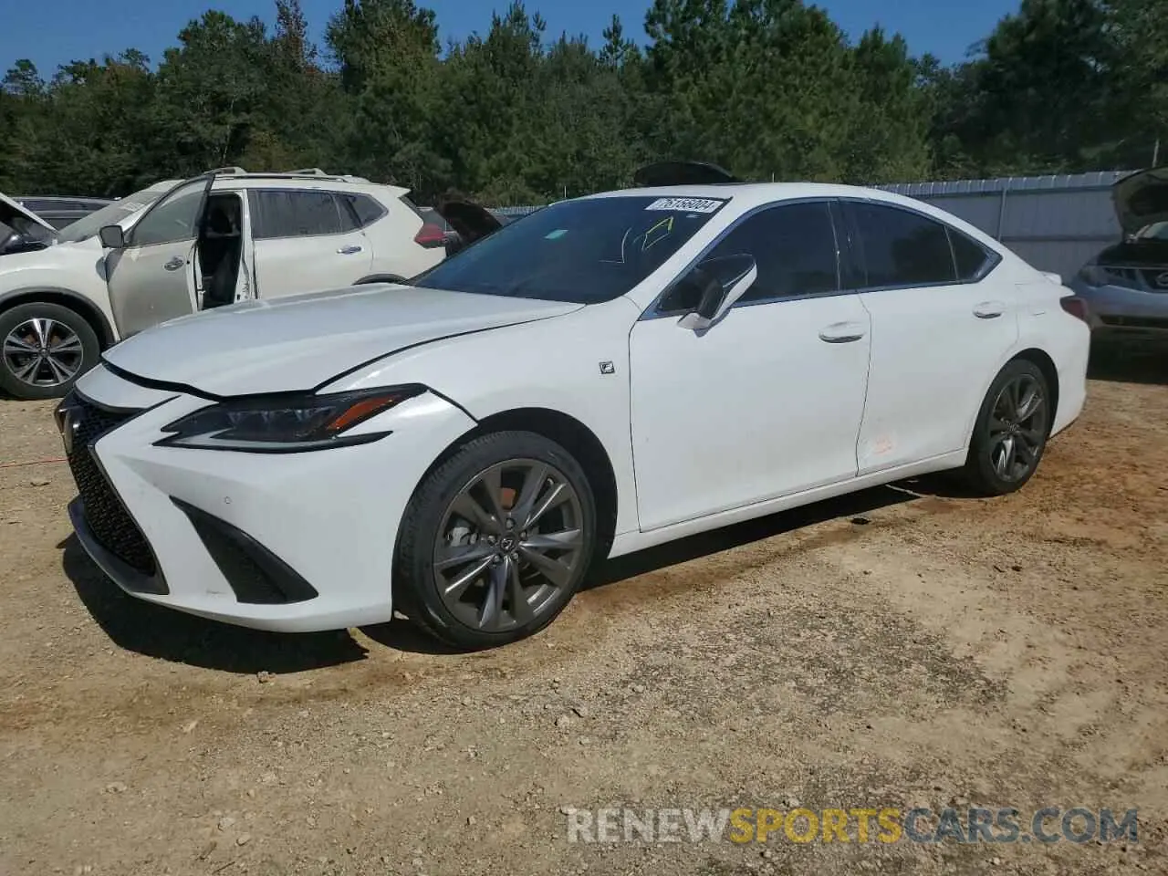 1 fotografías del automóvil dañado 58ABZ1B17KU006243 LEXUS ES350 2019