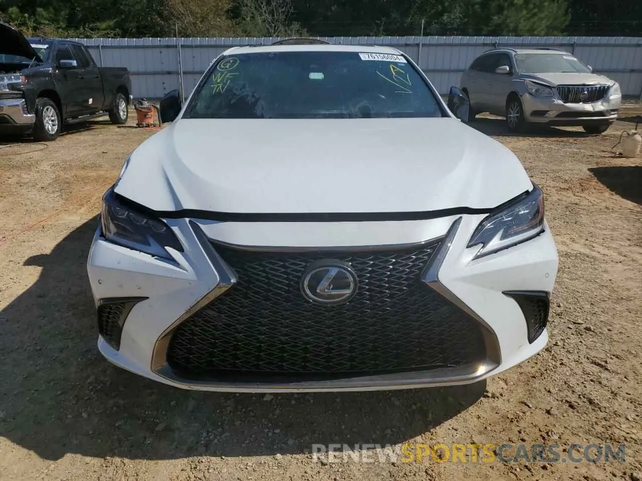 5 fotografías del automóvil dañado 58ABZ1B17KU006243 LEXUS ES350 2019