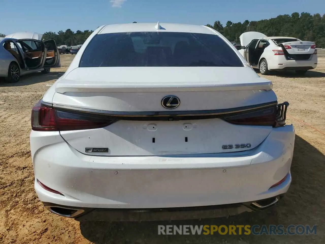 6 fotografías del automóvil dañado 58ABZ1B17KU006243 LEXUS ES350 2019