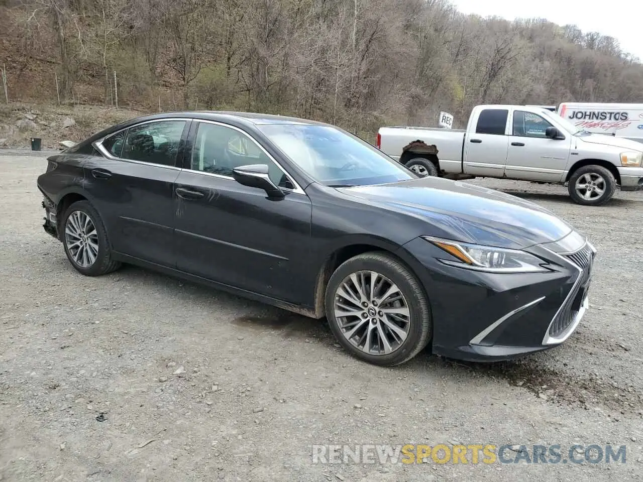 4 fotografías del automóvil dañado 58ABZ1B17KU007215 LEXUS ES350 2019