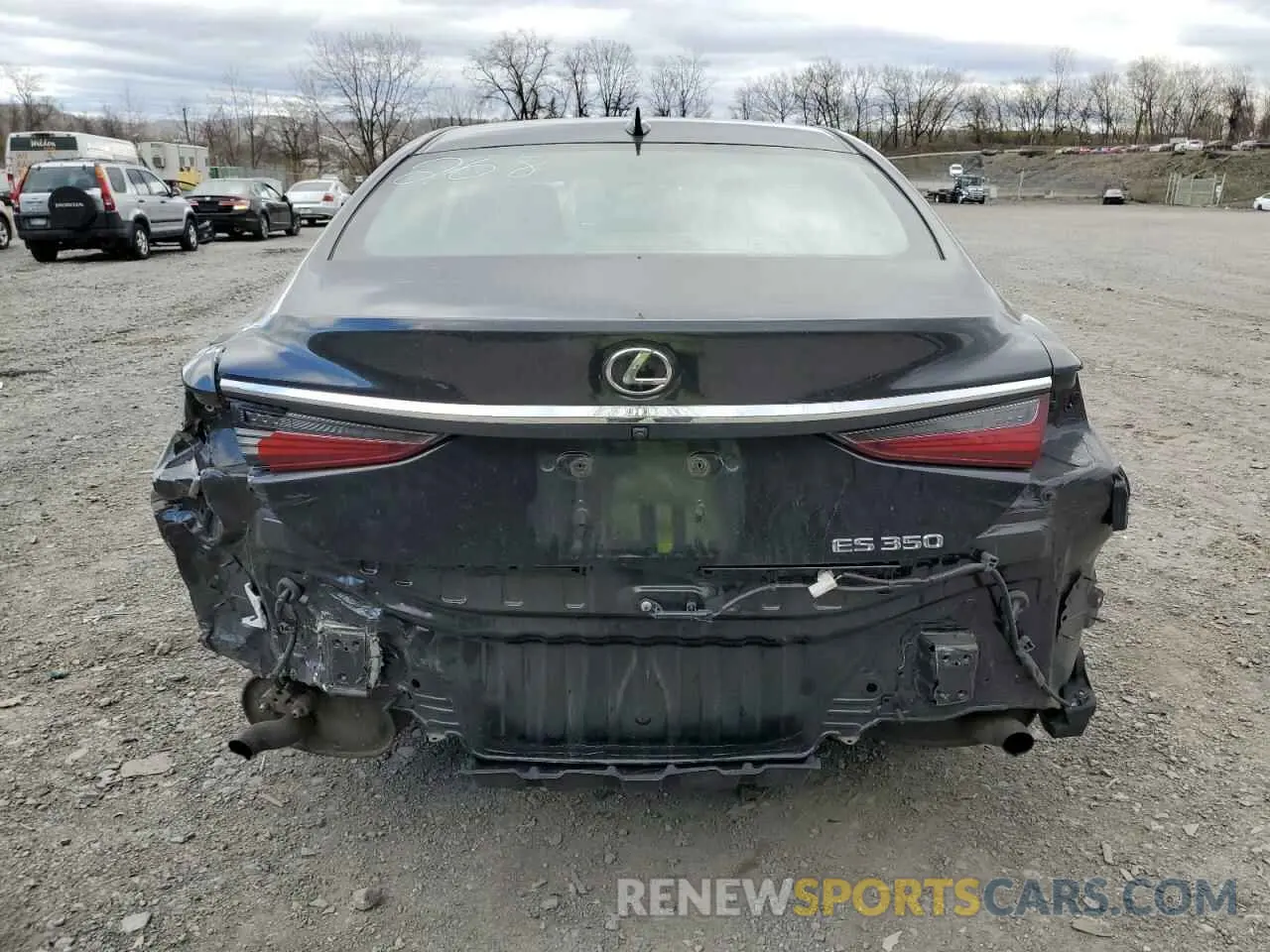 6 fotografías del automóvil dañado 58ABZ1B17KU007215 LEXUS ES350 2019
