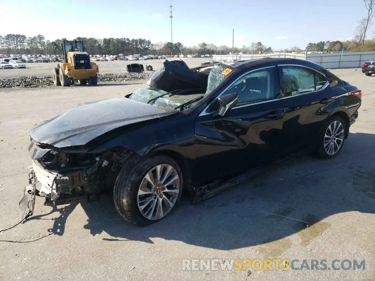 1 fotografías del automóvil dañado 58ABZ1B17KU013323 LEXUS ES350 2019