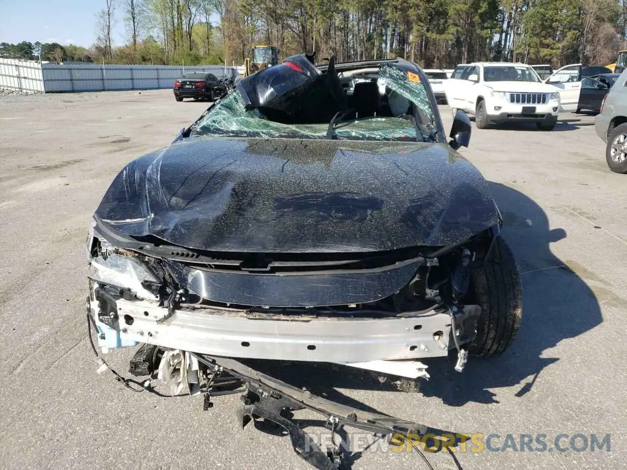 5 fotografías del automóvil dañado 58ABZ1B17KU013323 LEXUS ES350 2019