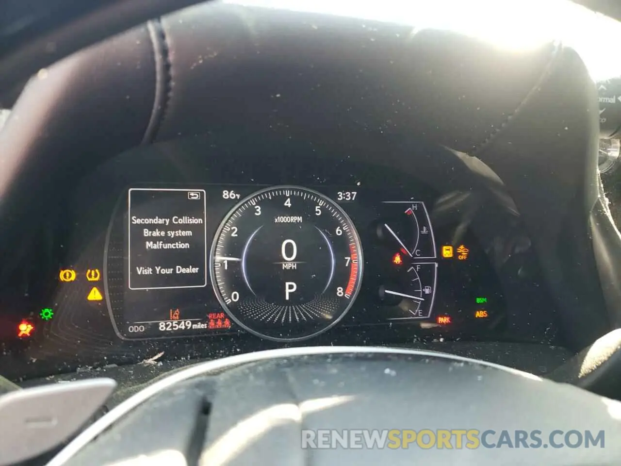 9 fotografías del automóvil dañado 58ABZ1B17KU013323 LEXUS ES350 2019