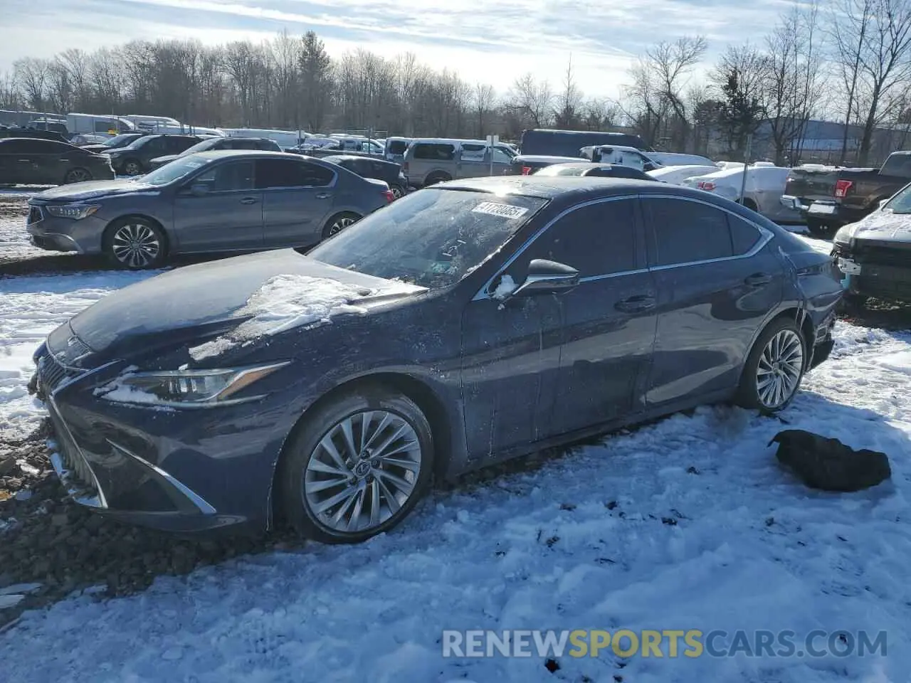 1 fotografías del automóvil dañado 58ABZ1B17KU017369 LEXUS ES350 2019