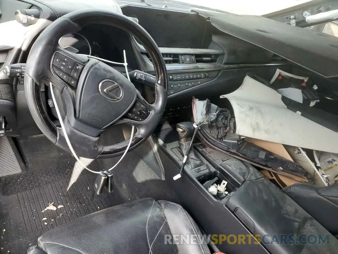 8 fotografías del automóvil dañado 58ABZ1B17KU017369 LEXUS ES350 2019