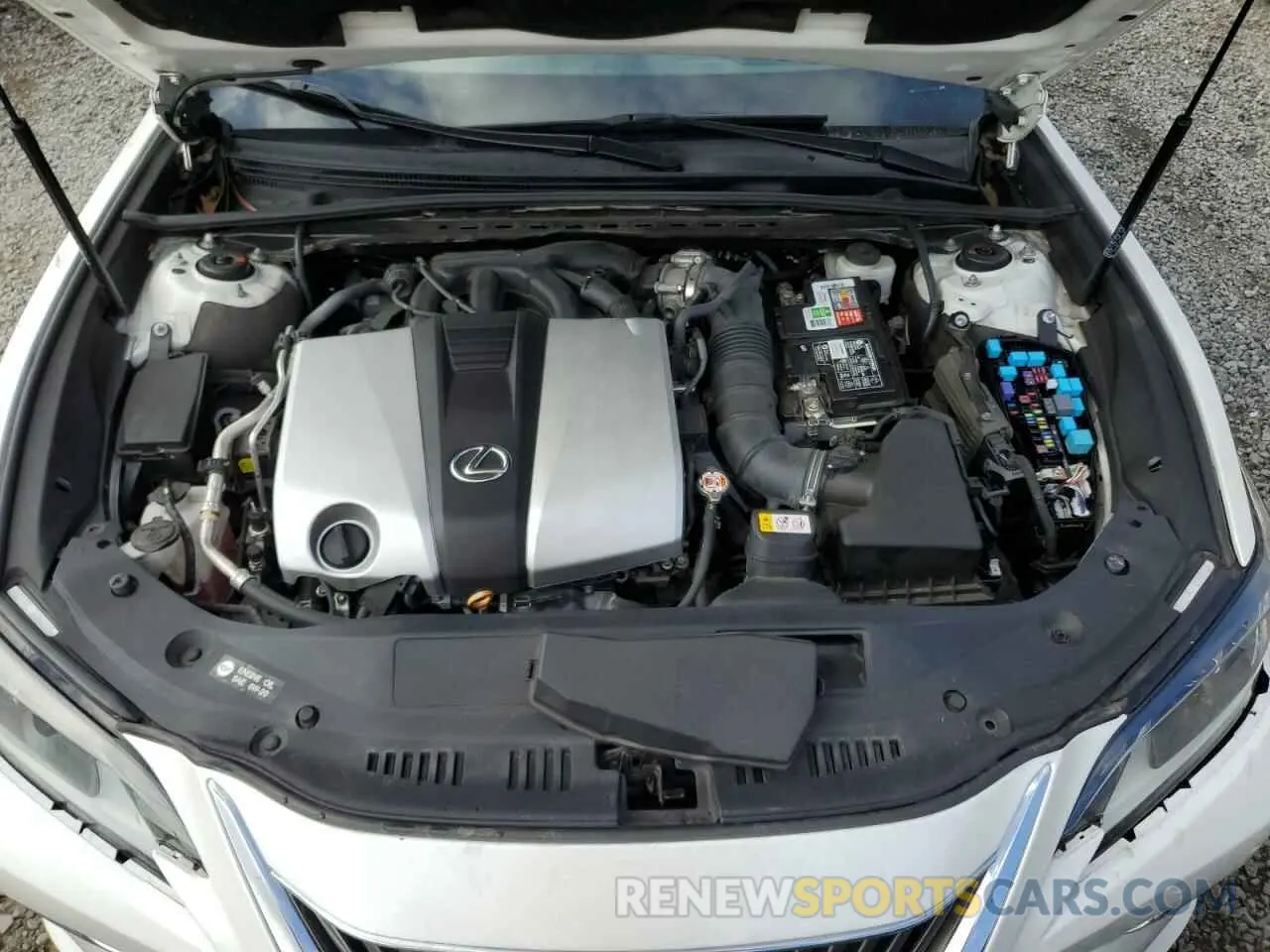 11 fotografías del automóvil dañado 58ABZ1B17KU018294 LEXUS ES350 2019