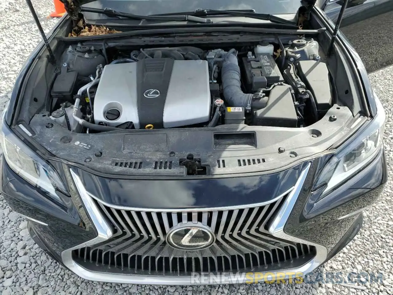 11 fotografías del automóvil dañado 58ABZ1B17KU018568 LEXUS ES350 2019