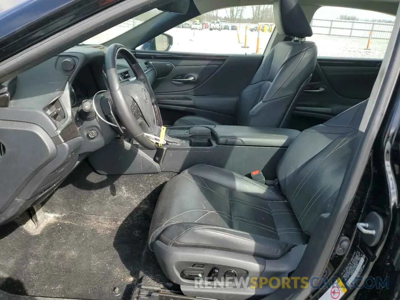 7 fotografías del automóvil dañado 58ABZ1B17KU018568 LEXUS ES350 2019