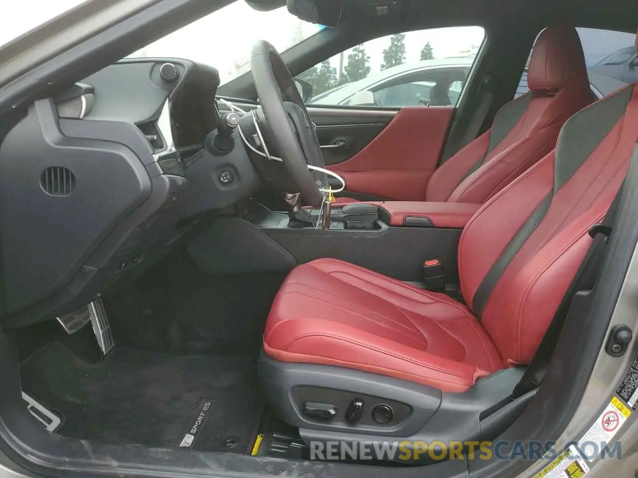 7 fotografías del automóvil dañado 58ABZ1B17KU023060 LEXUS ES350 2019