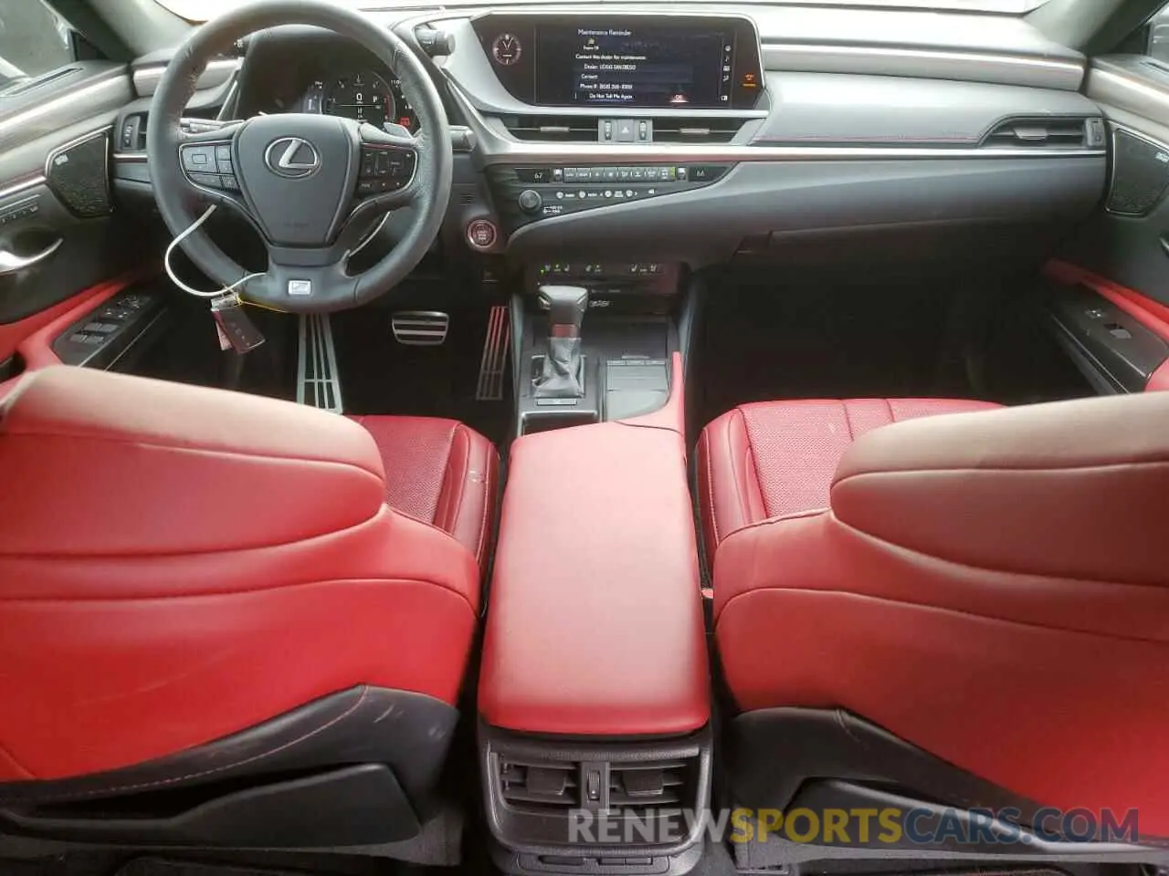 8 fotografías del automóvil dañado 58ABZ1B17KU023060 LEXUS ES350 2019