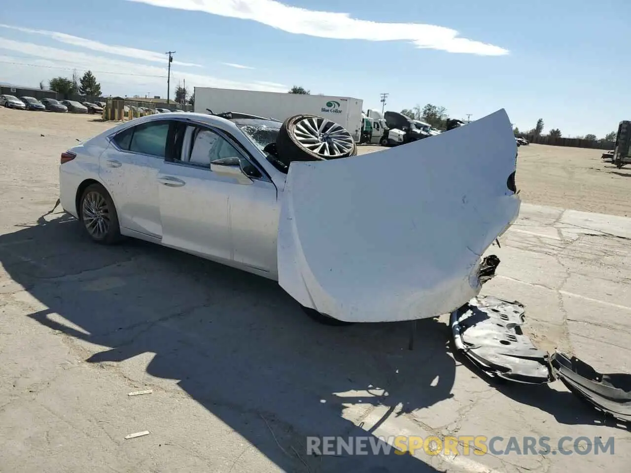 4 fotografías del automóvil dañado 58ABZ1B17KU027061 LEXUS ES350 2019