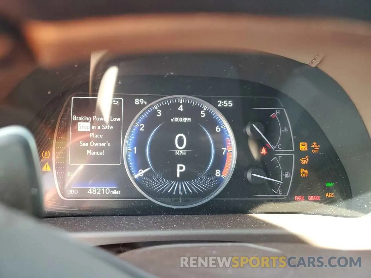 9 fotografías del automóvil dañado 58ABZ1B17KU038514 LEXUS ES350 2019