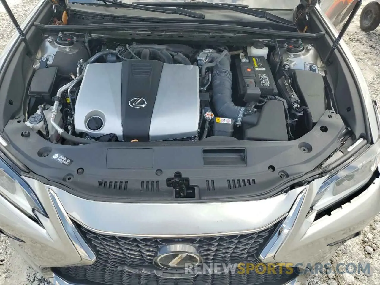 11 fotografías del automóvil dañado 58ABZ1B17KU046404 LEXUS ES350 2019
