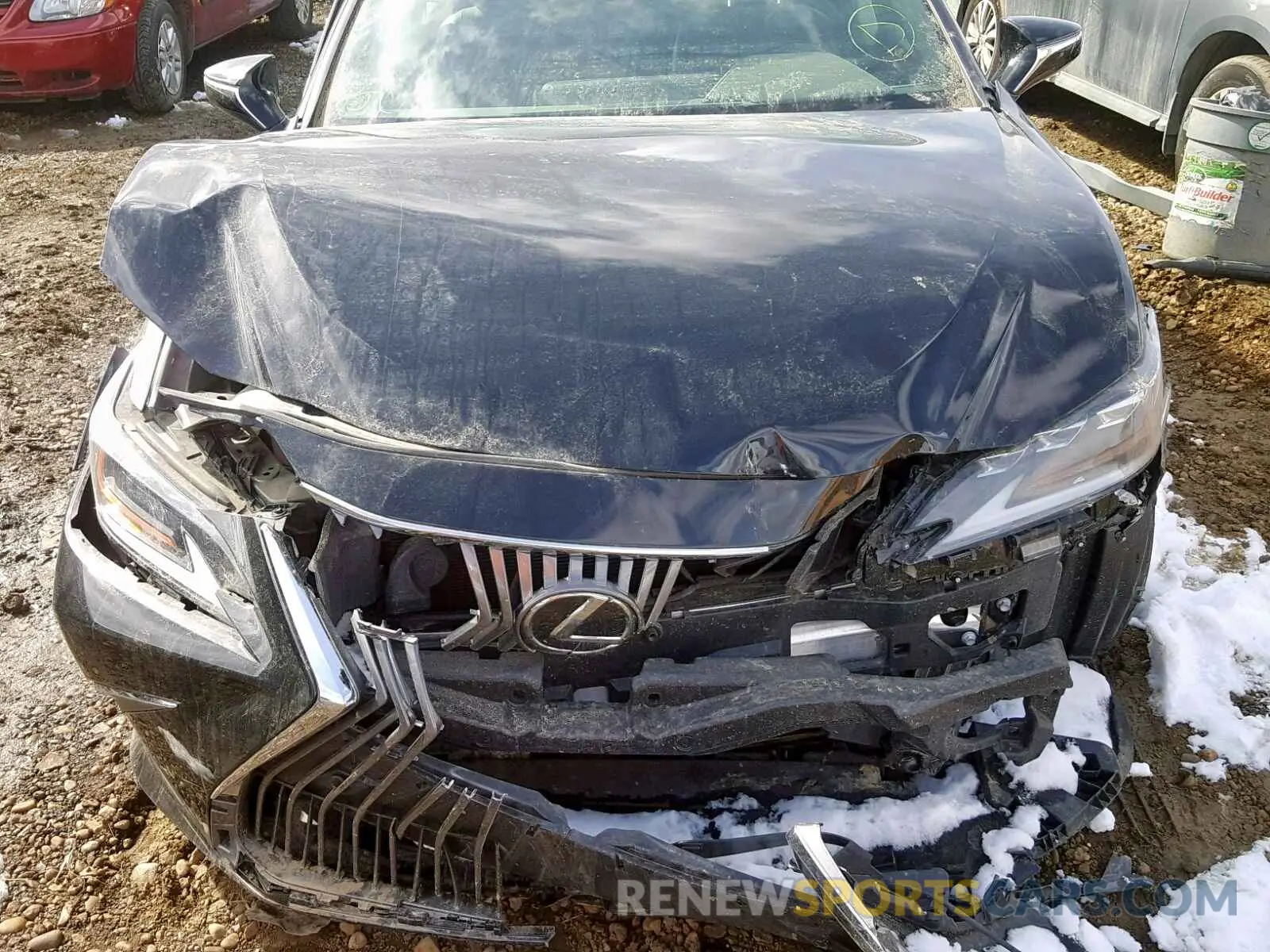 7 fotografías del automóvil dañado 58ABZ1B18KU001424 LEXUS ES350 2019