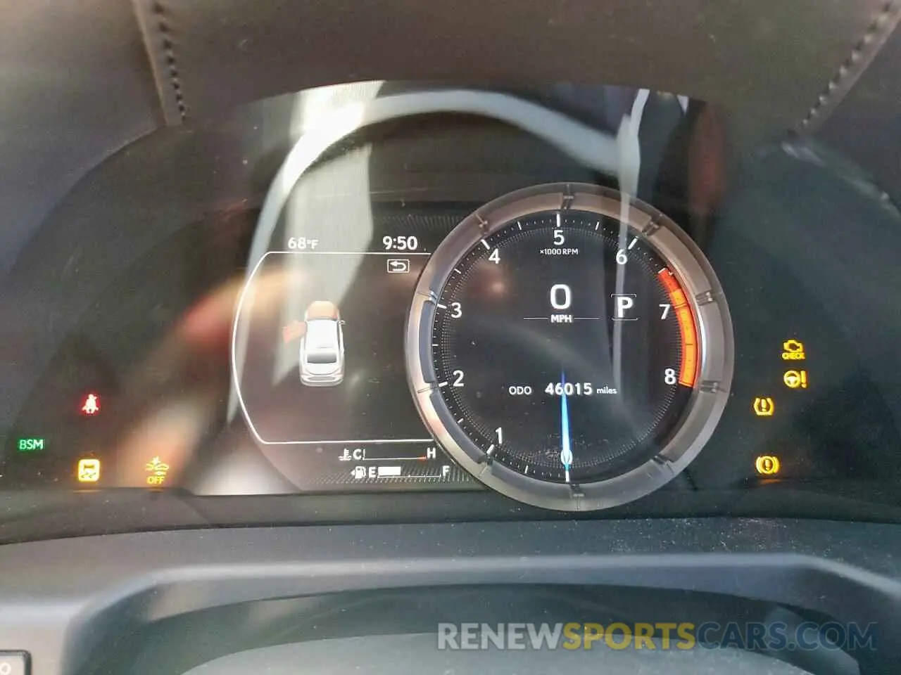 9 fotografías del automóvil dañado 58ABZ1B18KU011919 LEXUS ES350 2019