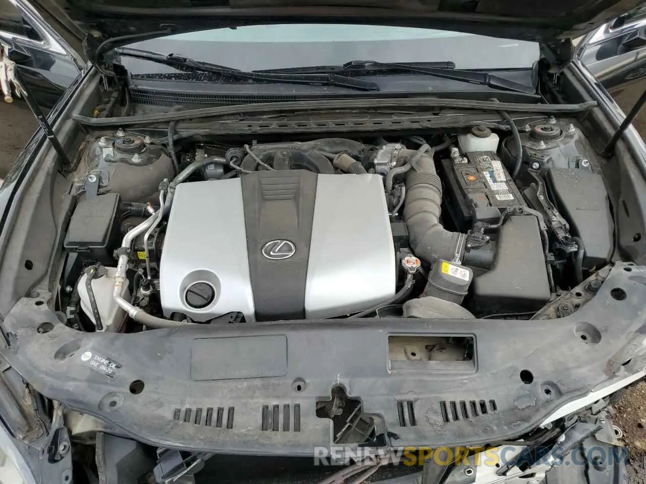 11 fotografías del automóvil dañado 58ABZ1B18KU012164 LEXUS ES350 2019