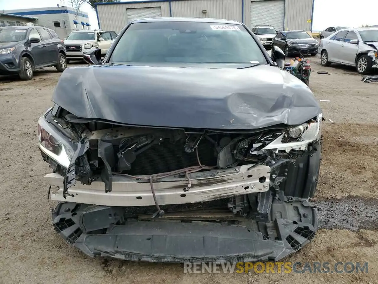 5 fotografías del automóvil dañado 58ABZ1B18KU012164 LEXUS ES350 2019