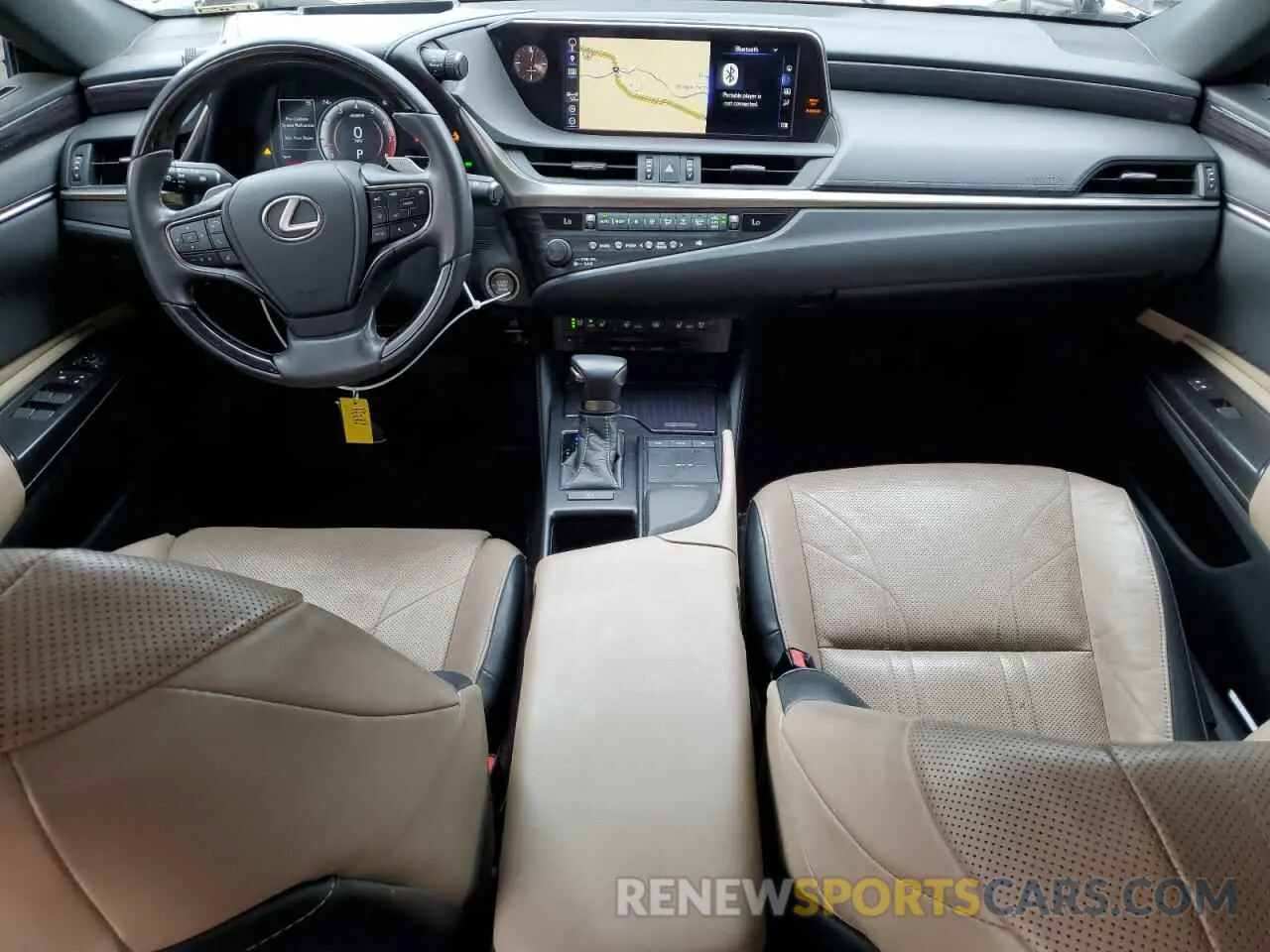 8 fotografías del automóvil dañado 58ABZ1B18KU012164 LEXUS ES350 2019