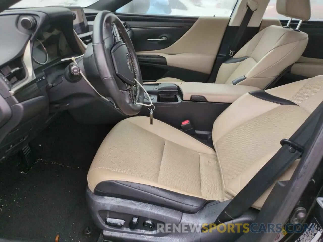 7 fotografías del automóvil dañado 58ABZ1B18KU023682 LEXUS ES350 2019