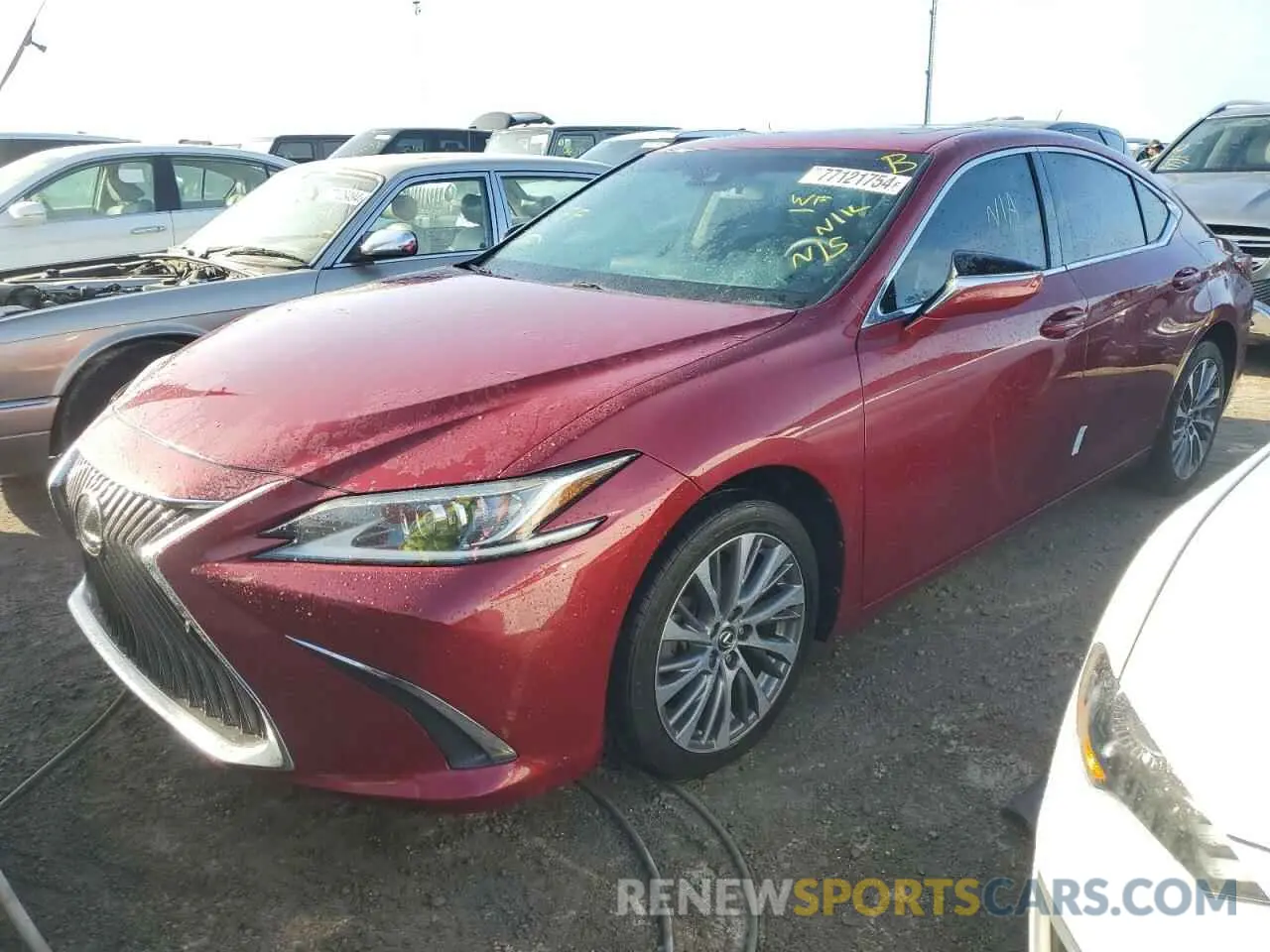 1 fotografías del automóvil dañado 58ABZ1B18KU025688 LEXUS ES350 2019