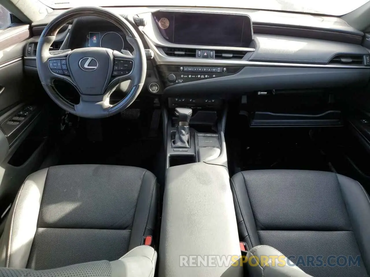 8 fotografías del automóvil dañado 58ABZ1B18KU025688 LEXUS ES350 2019