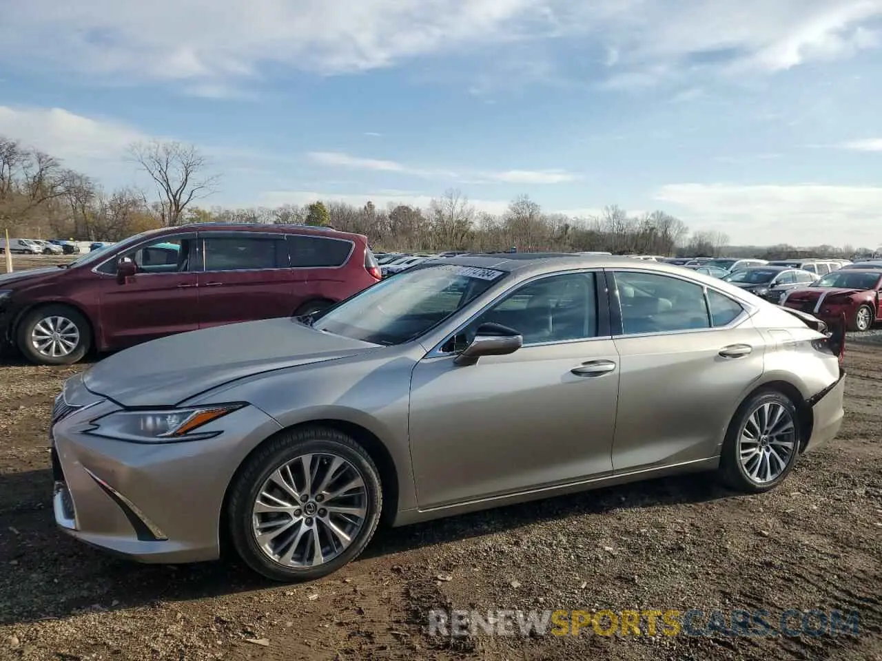 1 fotografías del automóvil dañado 58ABZ1B18KU027781 LEXUS ES350 2019
