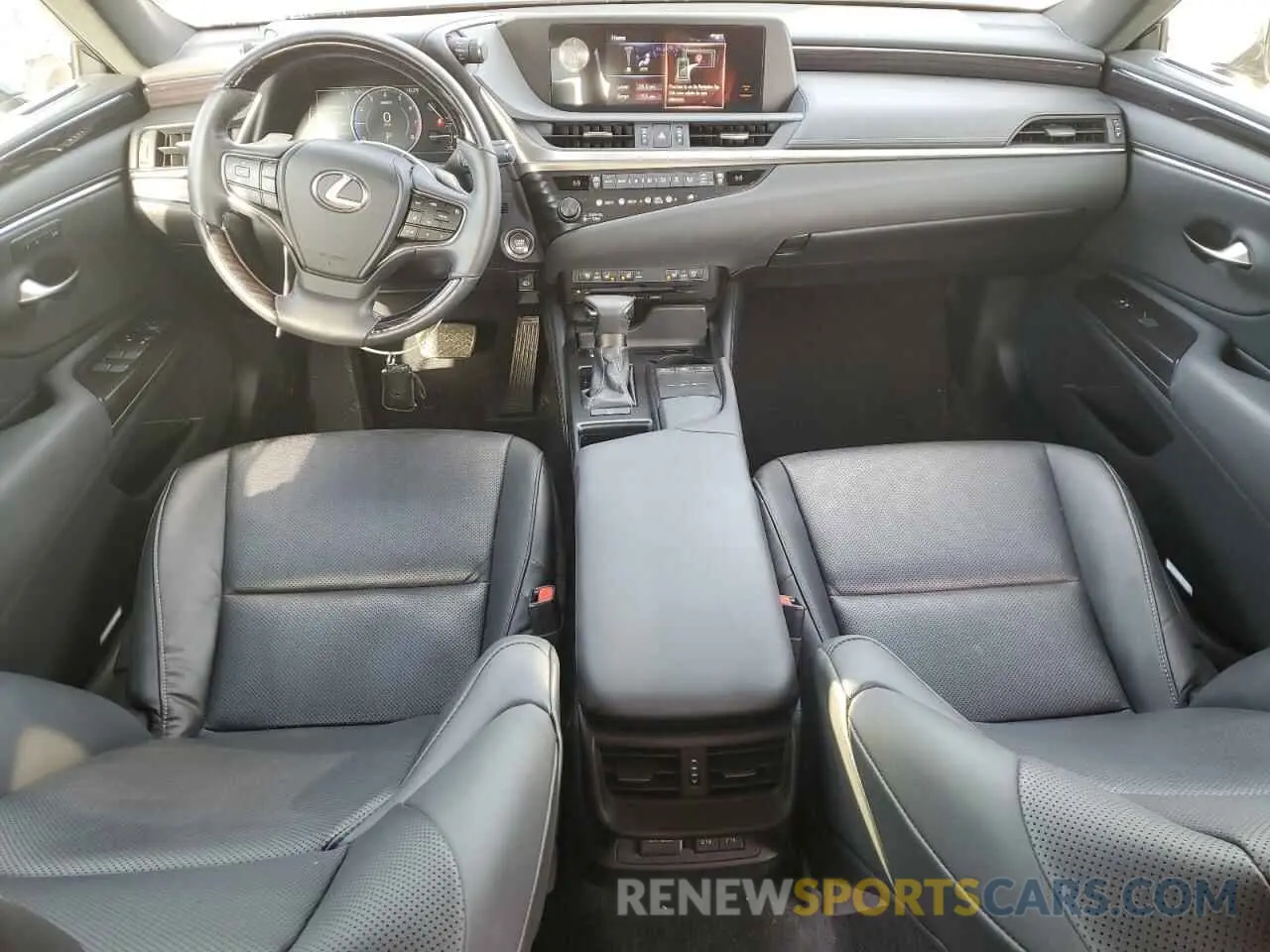 8 fotografías del automóvil dañado 58ABZ1B18KU027781 LEXUS ES350 2019