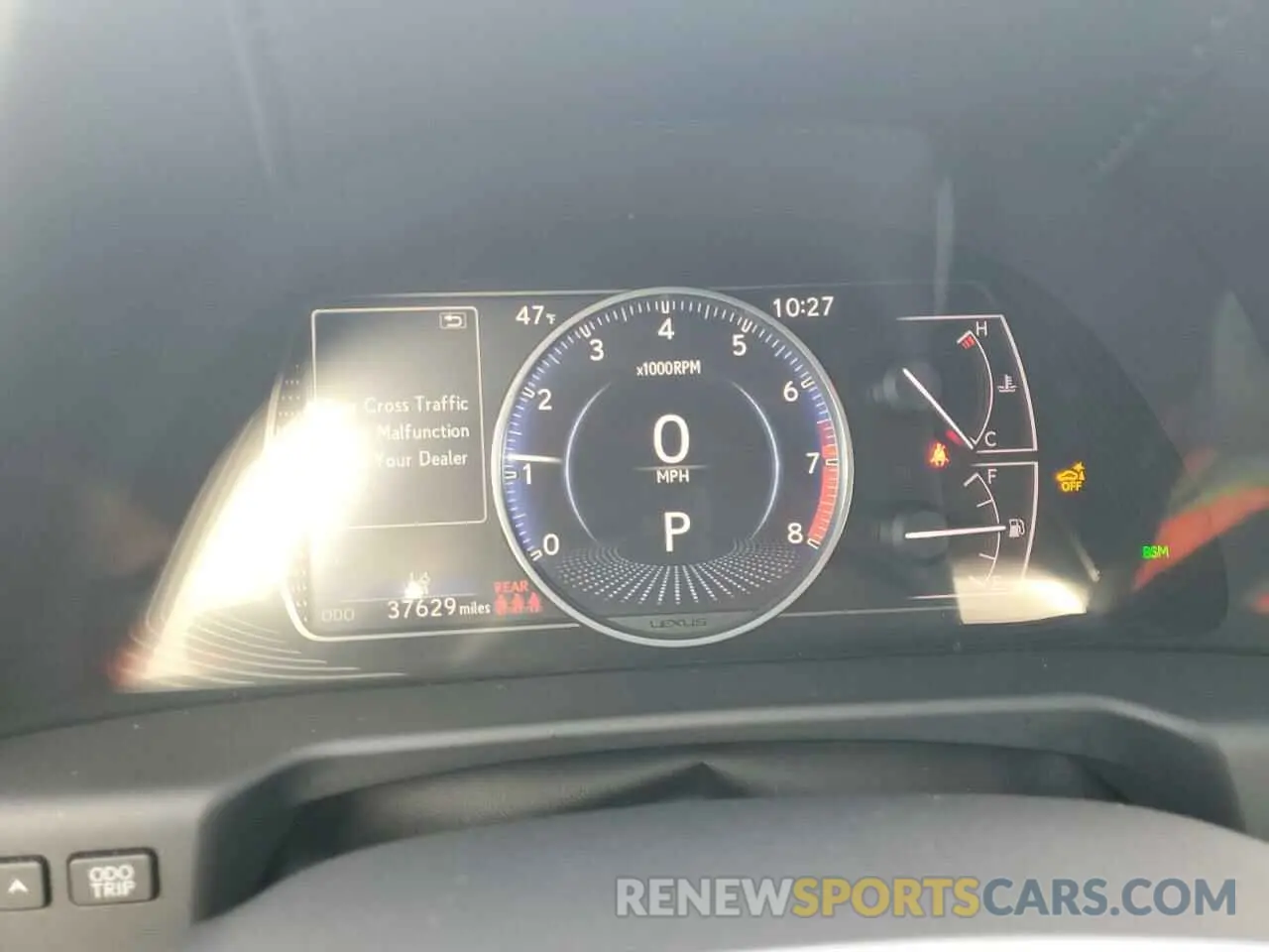 9 fotografías del automóvil dañado 58ABZ1B18KU027781 LEXUS ES350 2019