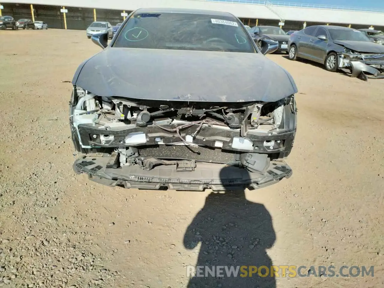 9 fotografías del automóvil dañado 58ABZ1B18KU028462 LEXUS ES350 2019