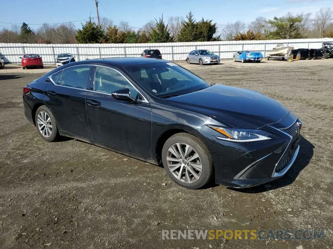 4 fotografías del automóvil dañado 58ABZ1B18KU043267 LEXUS ES350 2019