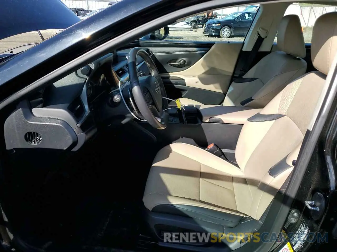 7 fotografías del automóvil dañado 58ABZ1B18KU043267 LEXUS ES350 2019