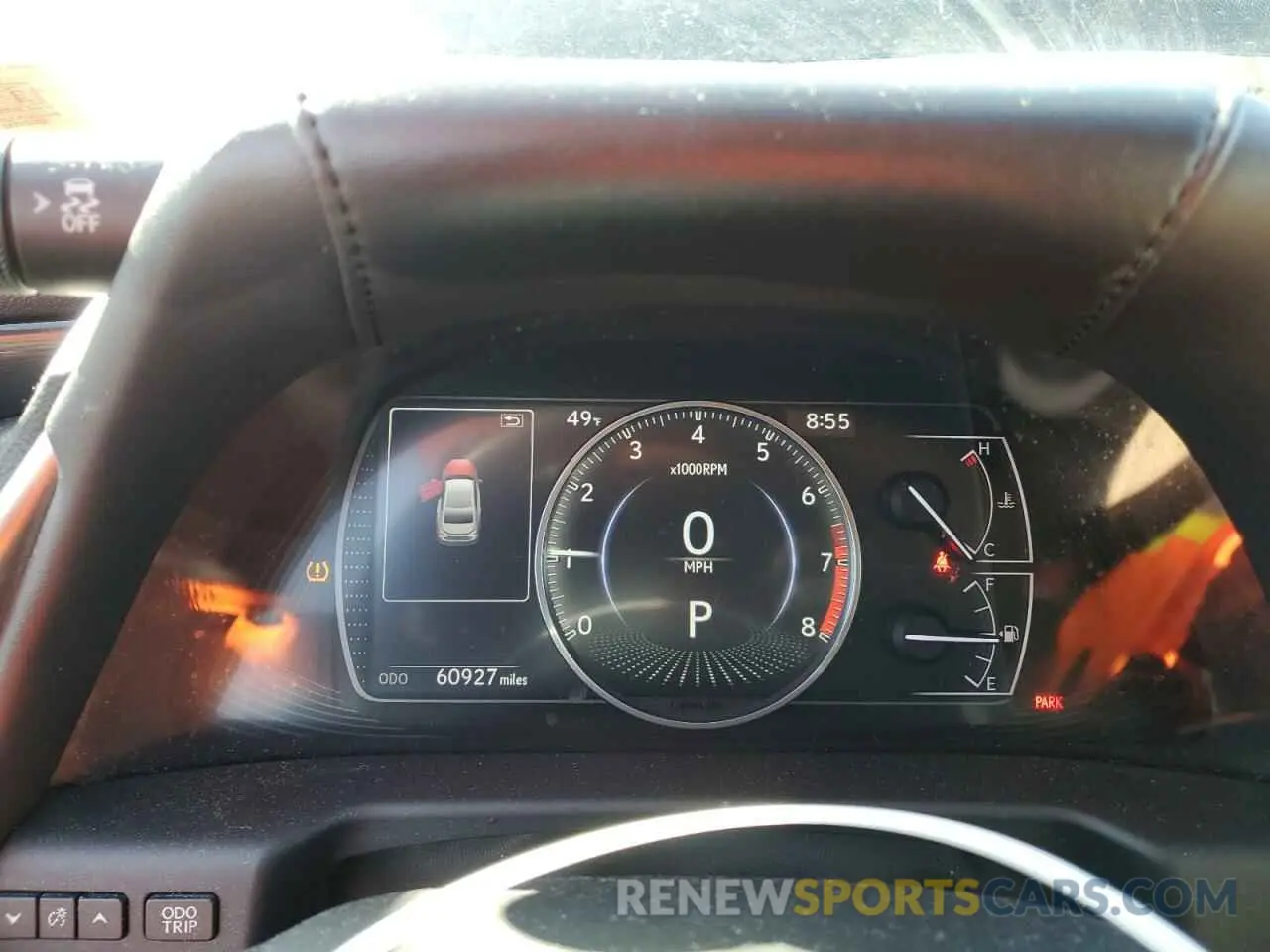 9 fotografías del automóvil dañado 58ABZ1B18KU043267 LEXUS ES350 2019