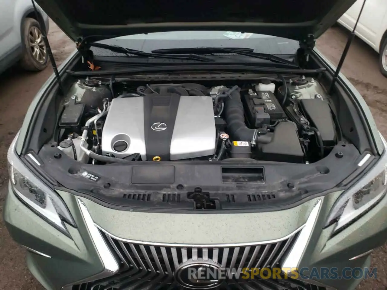 7 fotografías del automóvil dañado 58ABZ1B19KU004607 LEXUS ES350 2019