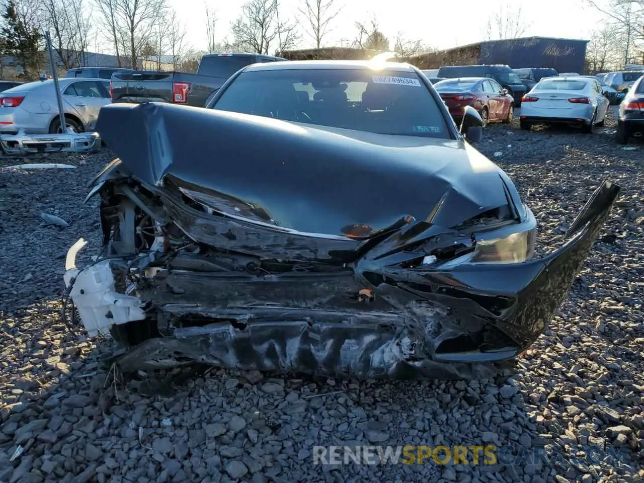 5 fotografías del automóvil dañado 58ABZ1B19KU012237 LEXUS ES350 2019