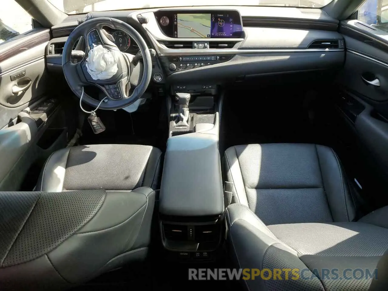 8 fotografías del automóvil dañado 58ABZ1B19KU038109 LEXUS ES350 2019