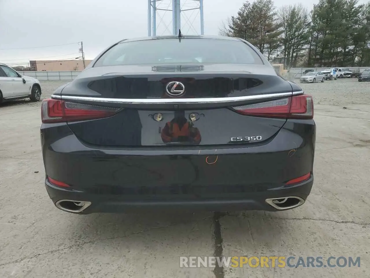 6 fotografías del automóvil dañado 58ABZ1B19KU048879 LEXUS ES350 2019