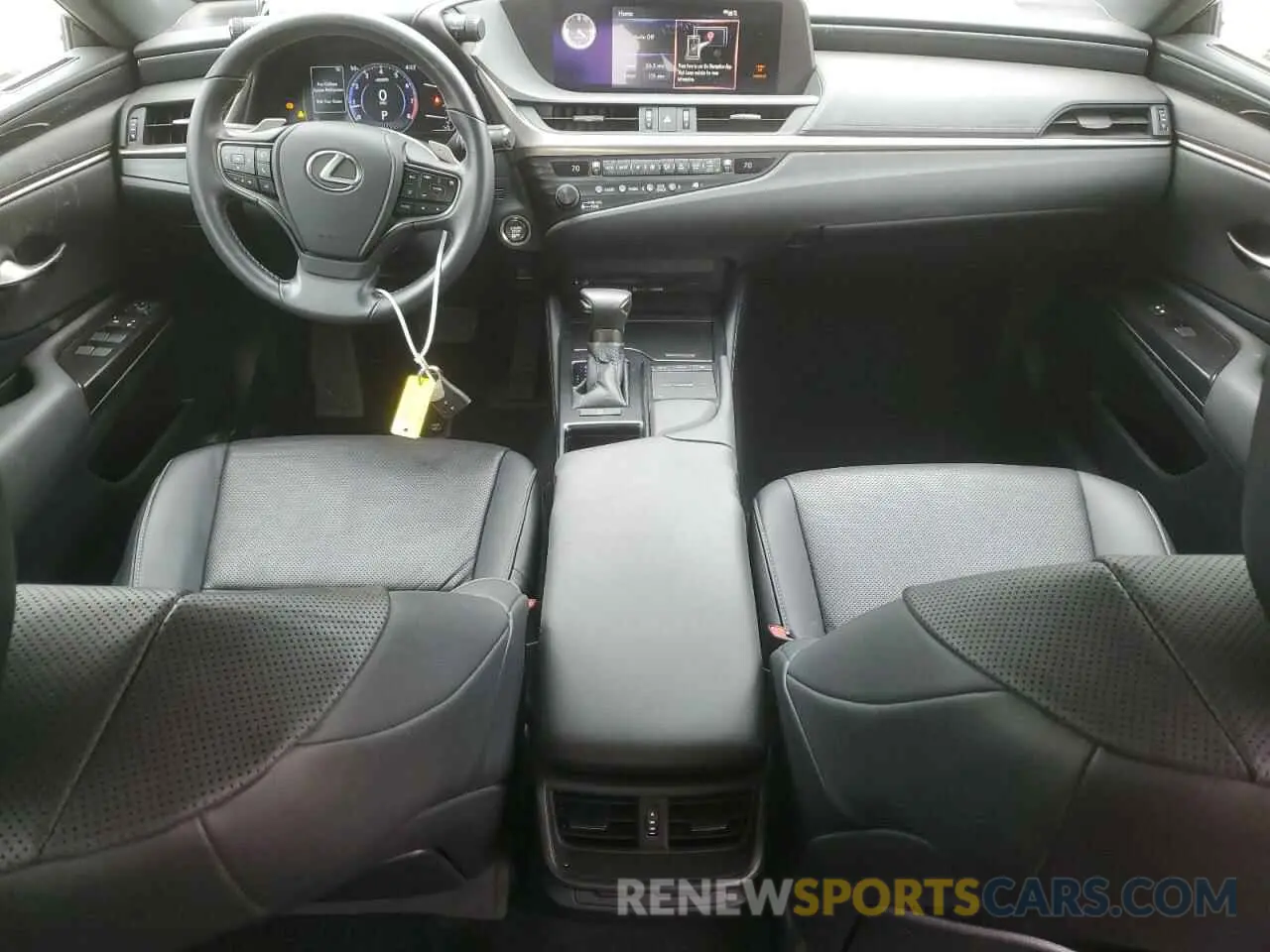 8 fotografías del automóvil dañado 58ABZ1B19KU048879 LEXUS ES350 2019