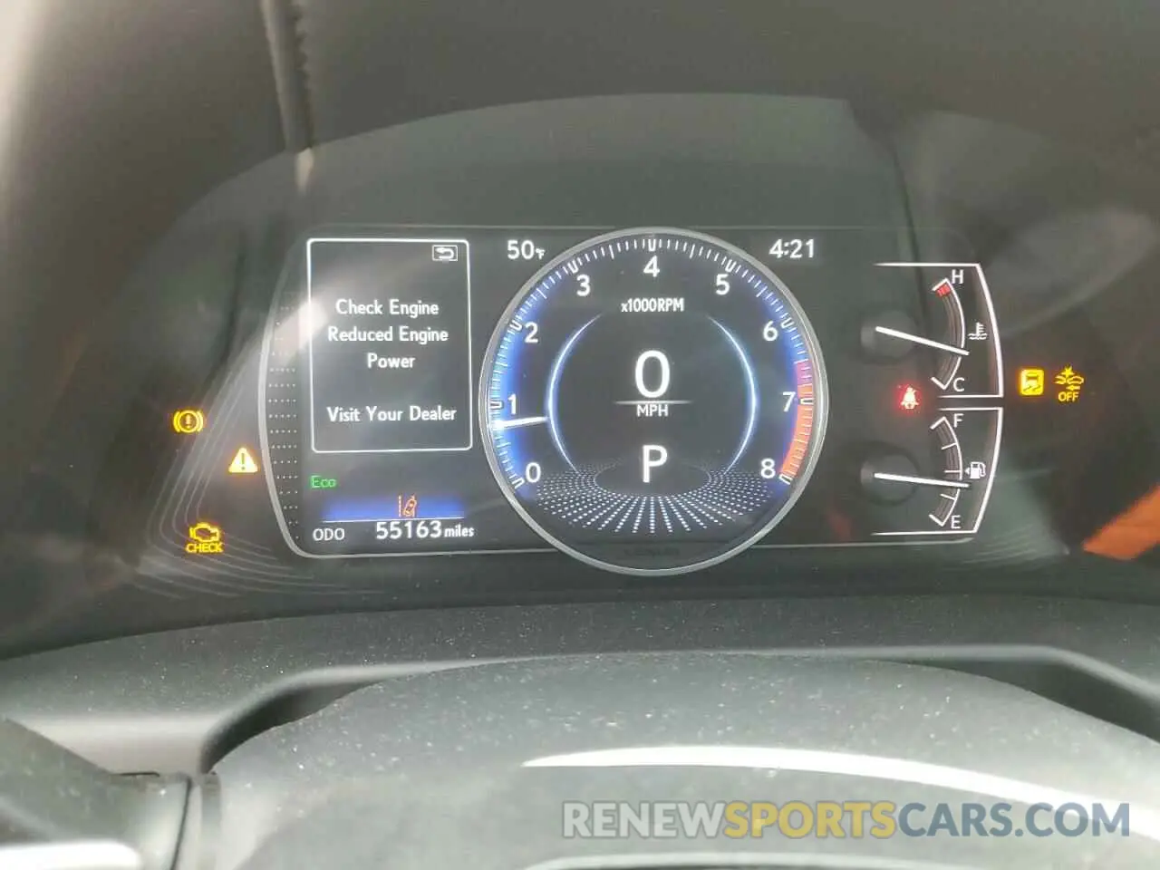 9 fotografías del automóvil dañado 58ABZ1B19KU048879 LEXUS ES350 2019
