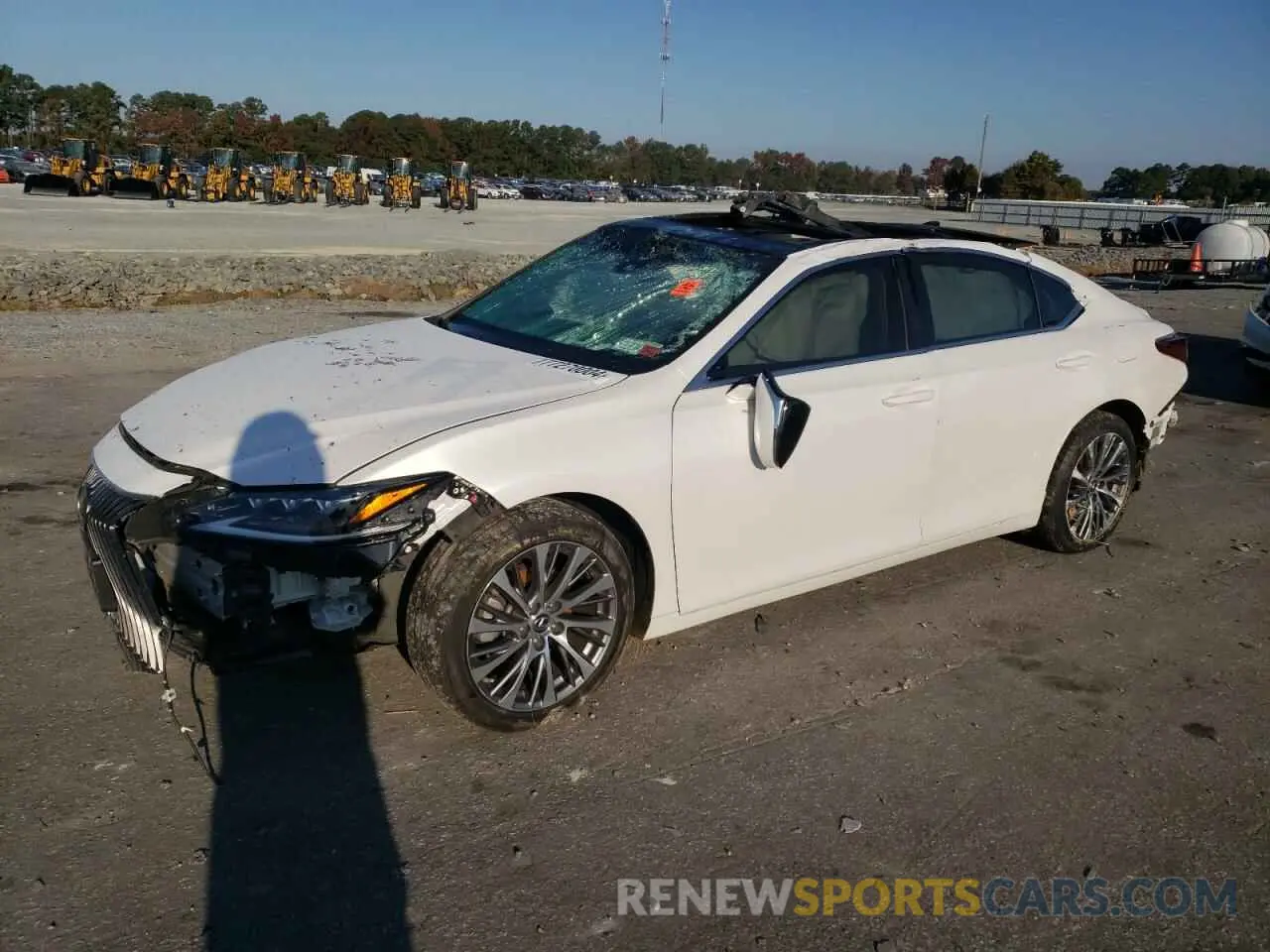 1 fotografías del automóvil dañado 58ABZ1B1XKU004146 LEXUS ES350 2019