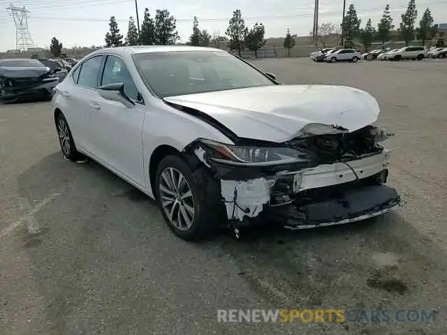 11 fotografías del automóvil dañado 58ABZ1B1XKU007550 LEXUS ES350 2019