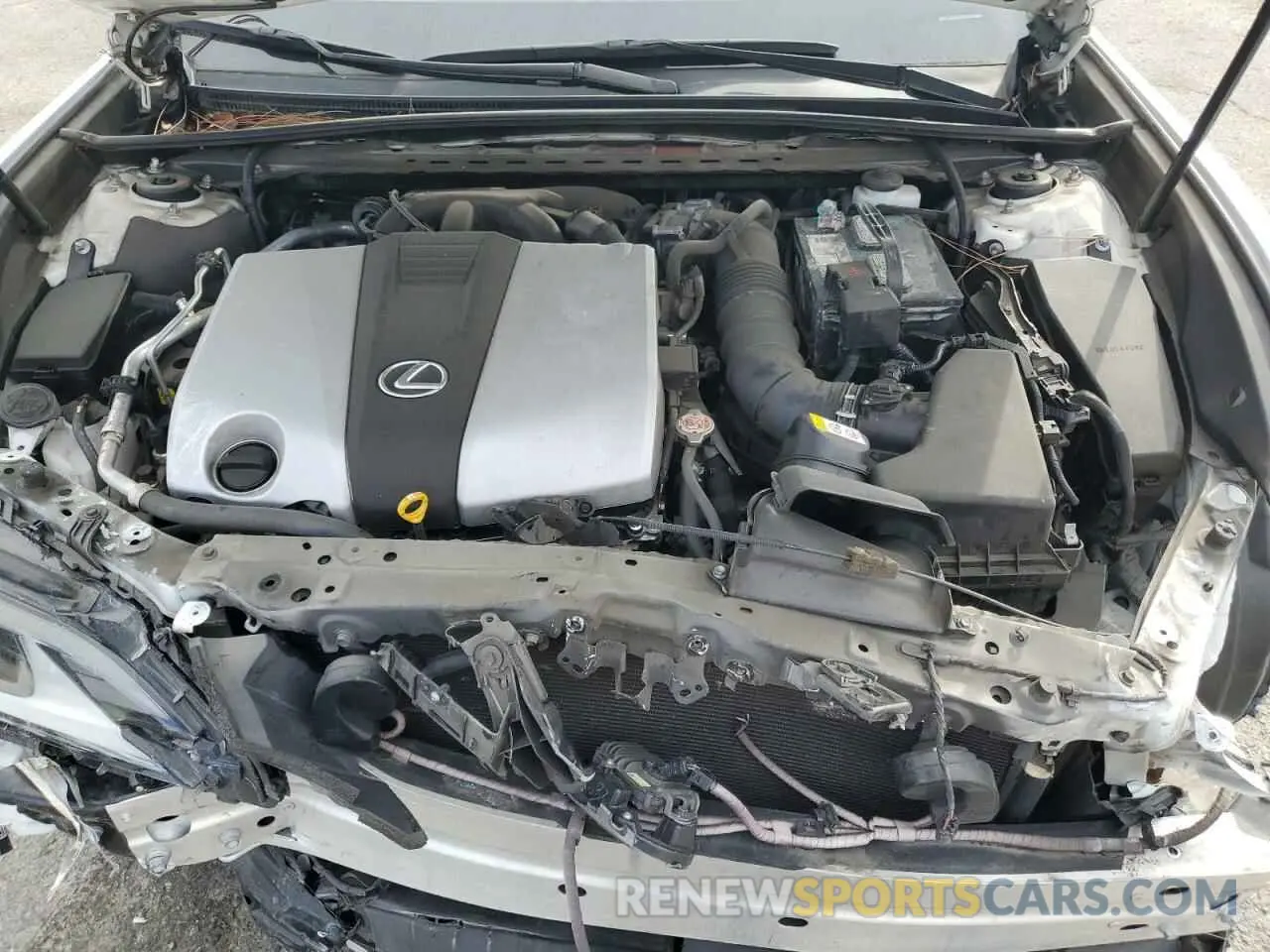 12 fotografías del automóvil dañado 58ABZ1B1XKU007550 LEXUS ES350 2019