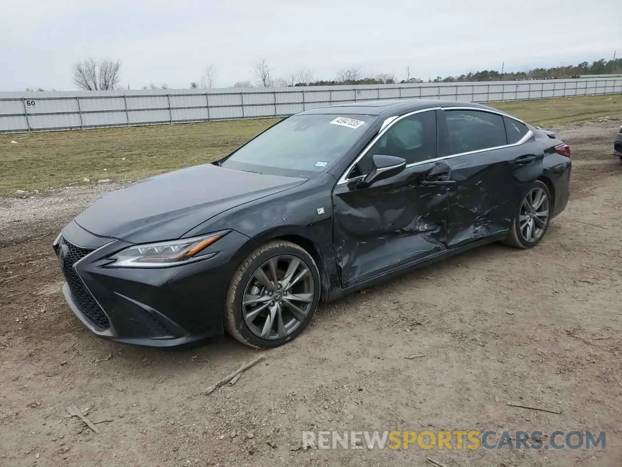 1 fotografías del automóvil dañado 58ABZ1B1XKU009721 LEXUS ES350 2019