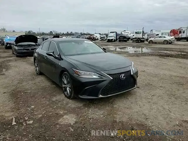 11 fotografías del automóvil dañado 58ABZ1B1XKU009721 LEXUS ES350 2019