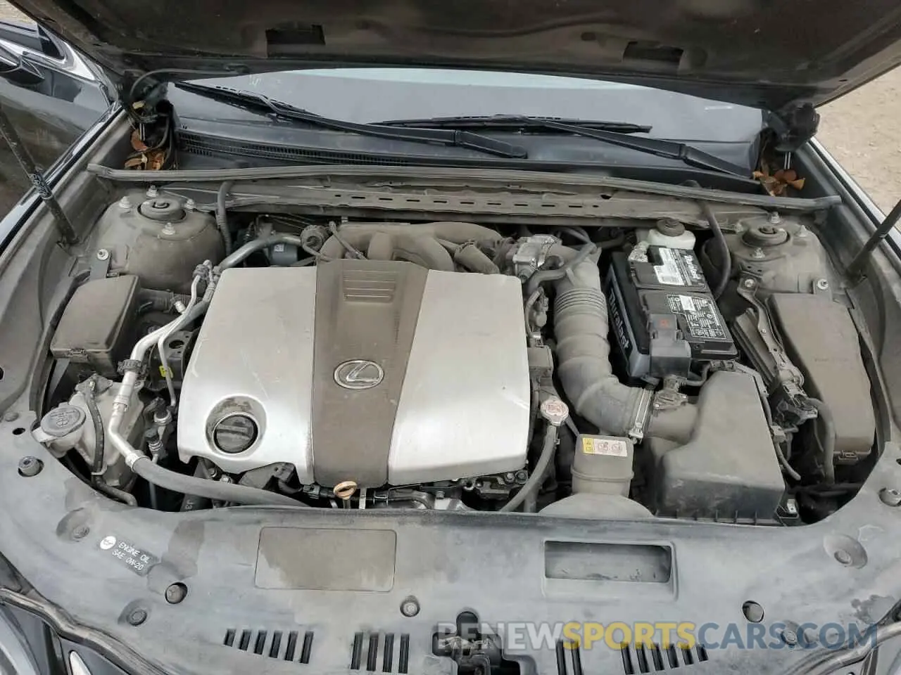 12 fotografías del automóvil dañado 58ABZ1B1XKU009721 LEXUS ES350 2019