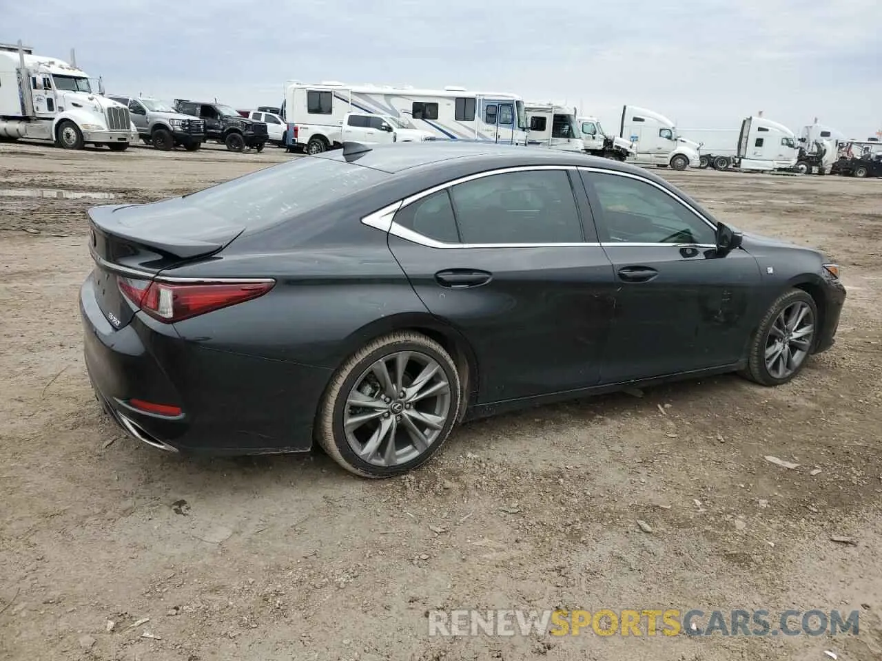 3 fotografías del automóvil dañado 58ABZ1B1XKU009721 LEXUS ES350 2019