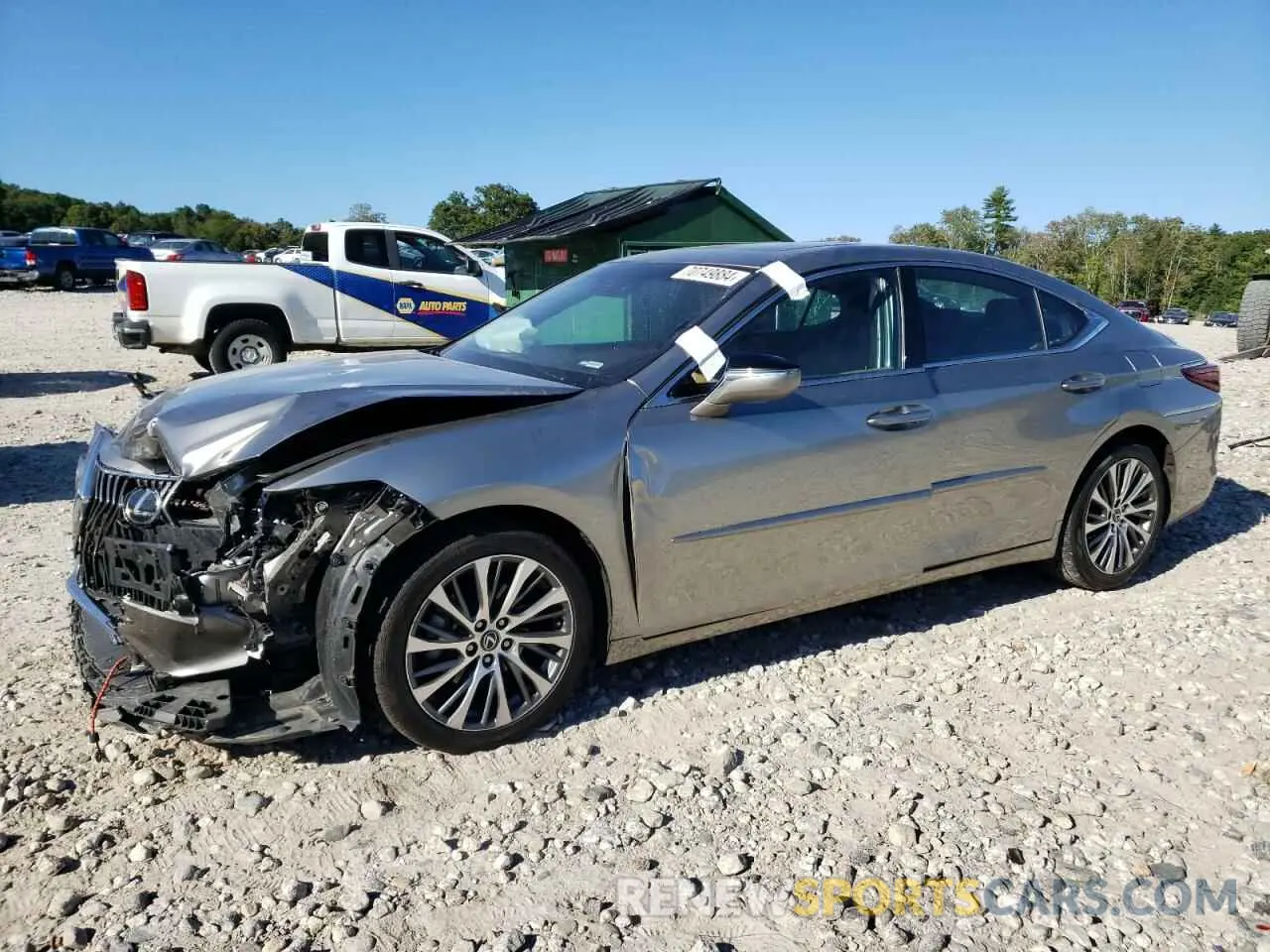 1 fotografías del automóvil dañado 58ABZ1B1XKU034313 LEXUS ES350 2019