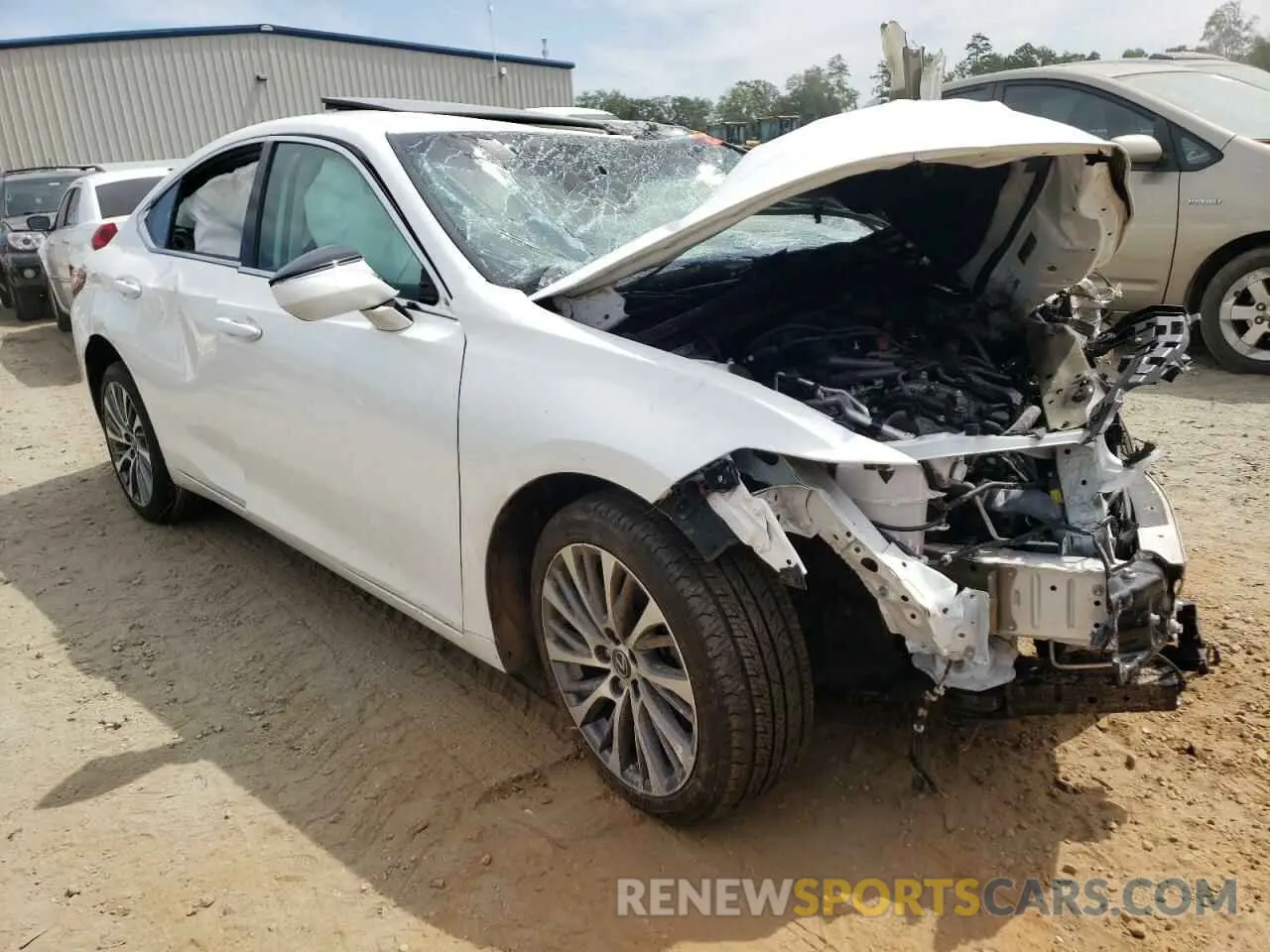 1 fotografías del automóvil dañado 58ABZ1B1XKU048745 LEXUS ES350 2019