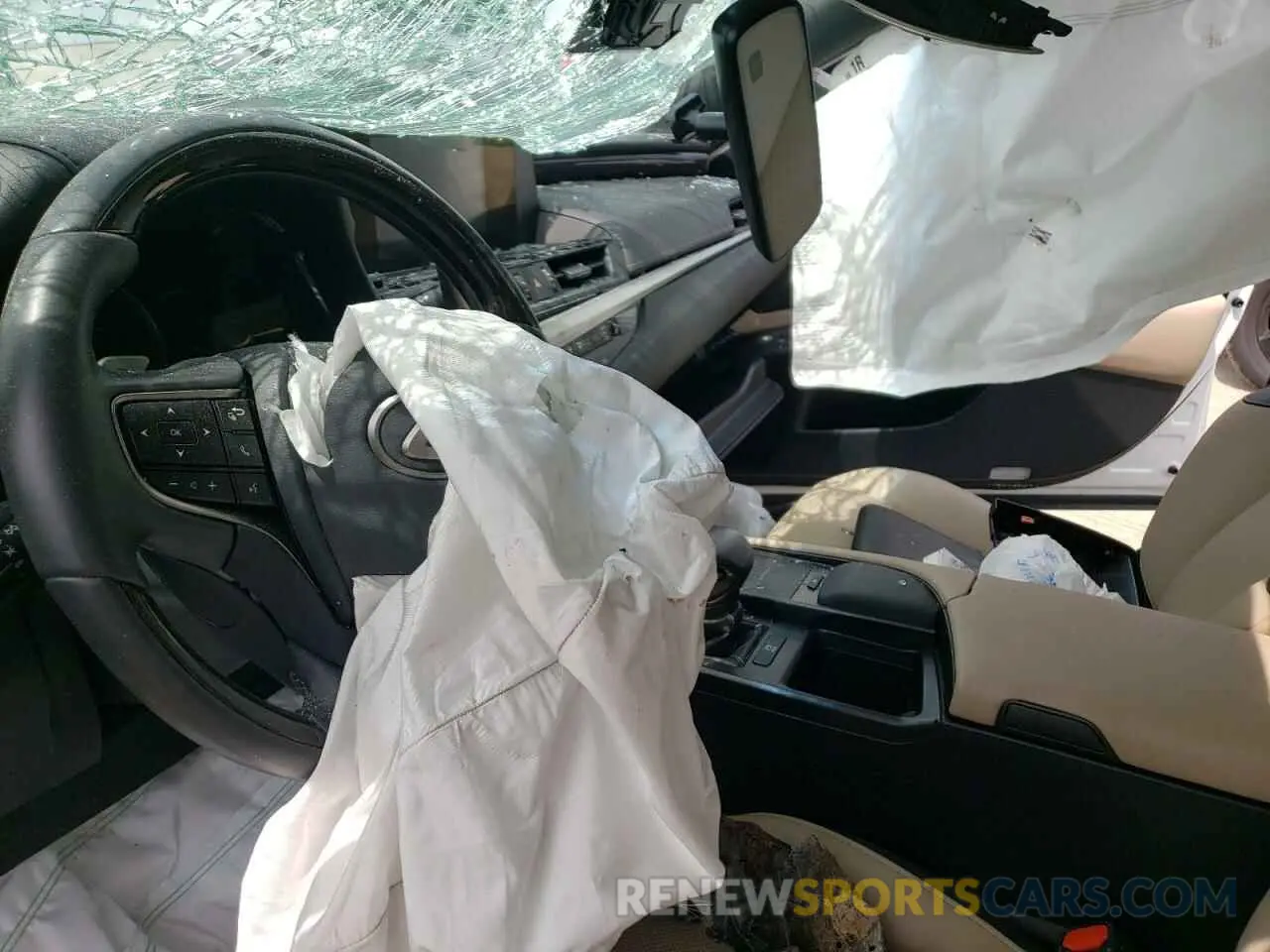 9 fotografías del automóvil dañado 58ABZ1B1XKU048745 LEXUS ES350 2019